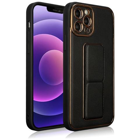 Nuovo Case Per Iphone 12 Pro Con Supporto, Per Iphone 12 Pro, Di Colore Nero. - Foto 2