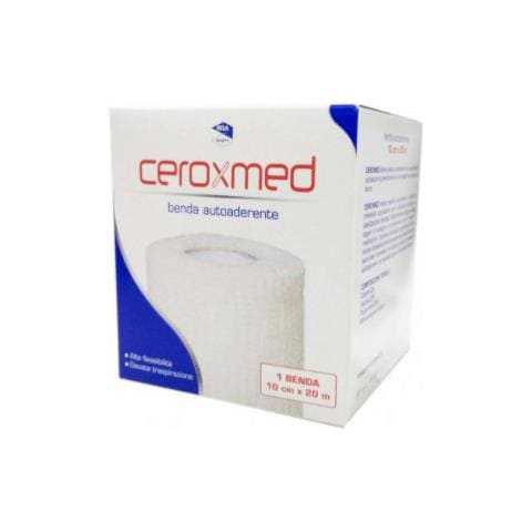 Benda Elastica Autoaderente Ceroxmed 2000 X 10 cm 1 Pezzo - Foto 1