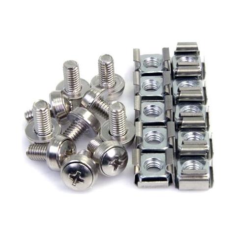 Confezione da 100 viti di fissaggio M6 per armadi server rack - Foto 1