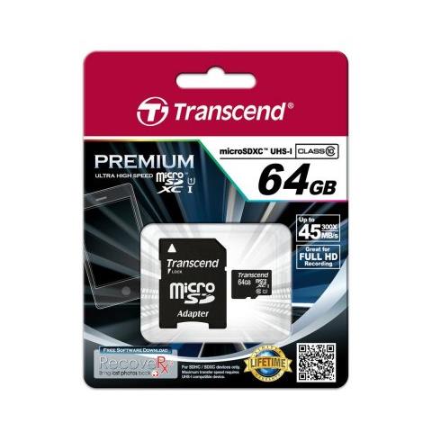 MicroSDHC U1 da 64GB con adattatore - Foto 2