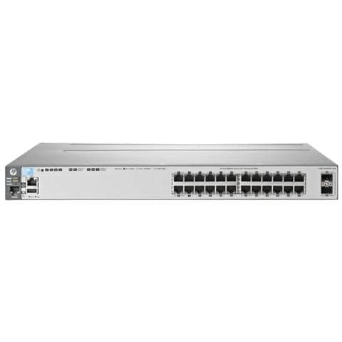 Aruba 3800-24G-2SFP+ - Switch - L4 - gestito - 24 x 10/100/1000 + 2 x  - Foto 1
