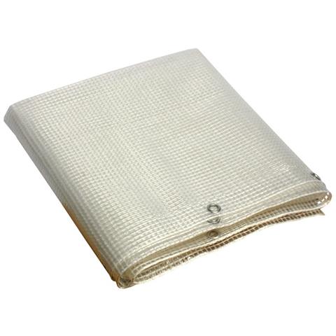 Telo Pvc occhiellato multiuso copertura esterni colore bianco 3x5 mt - Foto 6