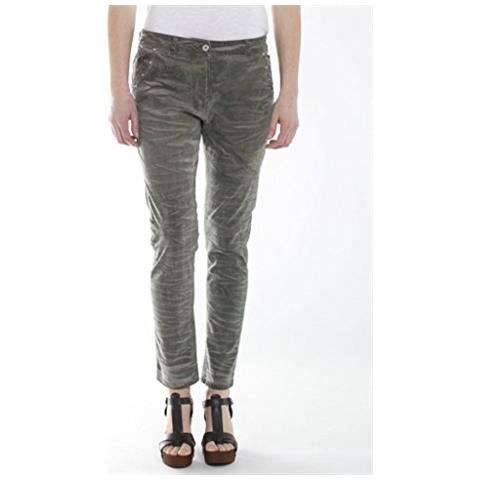 CARRERA JEANS - Carrera Baggy Fit Con Tintura A Freddo. Cavallo Basso E  Gamba Regolare. Donna Verde Militare Xxl - ePRICE