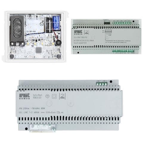 Kit Colonna Audio Alpha Per Sistema 2 Voice 1783/728 - Foto 1