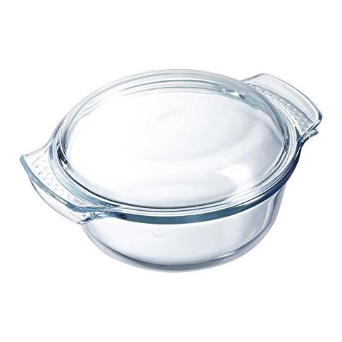 Classic Casseruola Con Coperchio A Tegame, Vetro, 5 Litri, Trasparente - Foto 1
