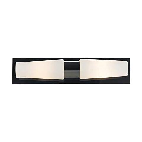 Markslojd Brastad - Applique Per Bagno A 2 Luci Nero Ip44, E14 - Foto 1