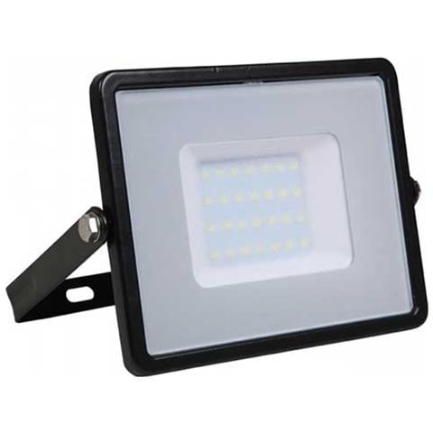 V-tac Pro Vt-30 Faro Led 30w Slim Alluminio Nero Chip Samsung Smd Bianco Naturale 4000k - Sku 401 - Foto 1
