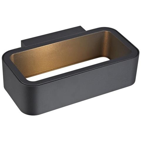 Applique Da Esterno Led Up Down Grigio Ip44 - Foto 1