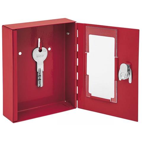 Notschlssel-kasten, Farbe: Rot Schtzt Notschlssel Vor Unbefugter Nutzung, Aus Pulverbe- (102 50102x) - Foto 1