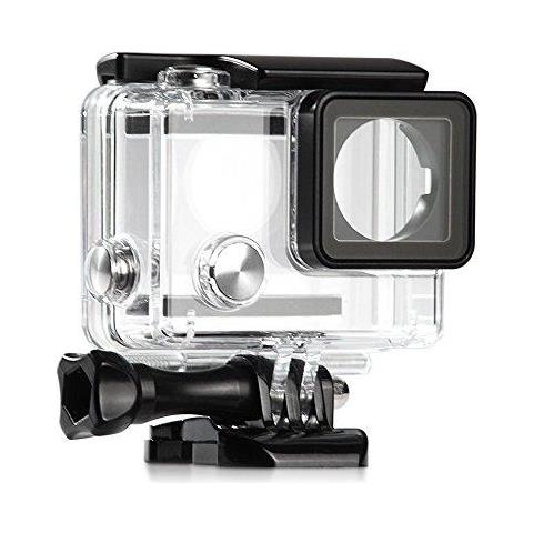 Nuovo Rimontaggio Subacquea Impermeabile Di Tuffo Di Protezione Custodia Per Gopro Eroe 3 4 Camera (nota Gopro 3 Non Adatto)  - Foto 1