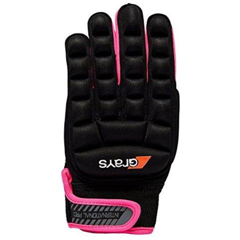 Guanti Internazionale Pro Gauche Di Grays Unisex Nero Rosa 2x-piccole - Foto 1