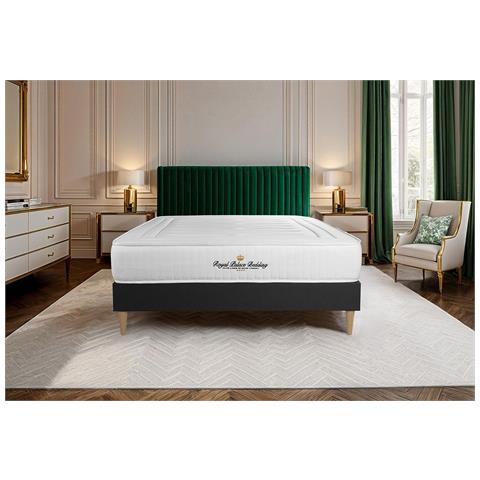 Kit Rete E Materasso Lancaster 160x210cm - Spessore : 22cm - Molle Insacchettate E Memory Foam - Rigido, 3 Zone Di Comfort - Foto 2