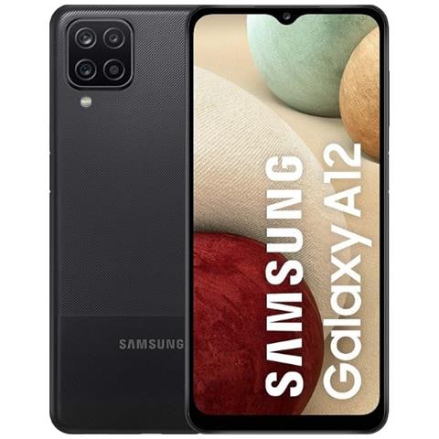 Galaxy A12 64 GB 4 GB Ram Dual Sim Display 6.5" HD+ Slot Micro SD Fotocamera 48 Mpx Android Europa Nero - Foto 1