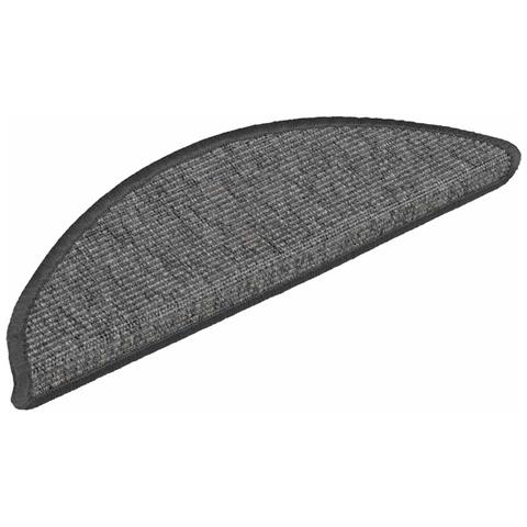 Tappeti Adesivi per Scale 15 pz 56x20 cm Beige e Grigio - Foto 8