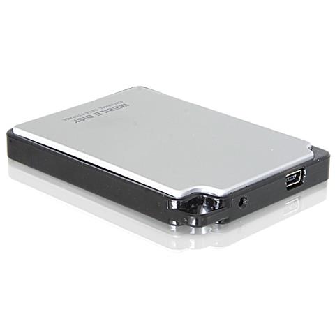 1.8“ External Enclosure for ZIF HDD to USB2.0, USB 2.0, 62 x 86 x 10 mm, Argento, Windows 2000 / XP / VISTA Mac OS 9.0, 480 Mbps - Foto 1