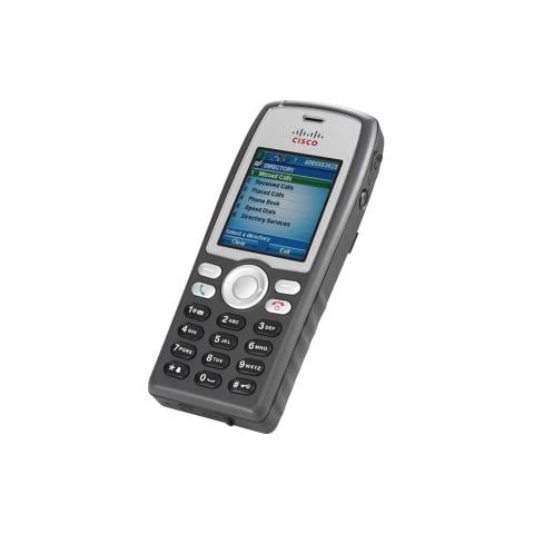 Telefono IP Cisco Unified 7925G - Wireless - Palmare - 6 x Linea totale - VoIP - IEEE 802.11a / b / g - USB - Colore - Foto 1
