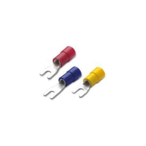 Capicorda Isolati Forcella Rosso 0.25-1,5 F. 3,5mm - B. m. 00114 - Foto 1
