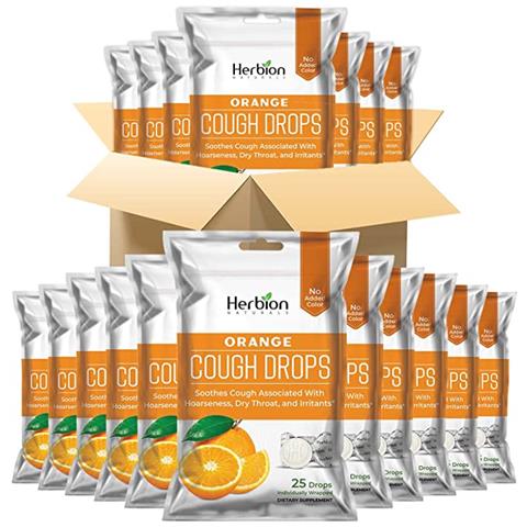 Gocce Per La Tosse Al Gusto Di Arancia 25ct - Confezione Da 40 - Foto 1