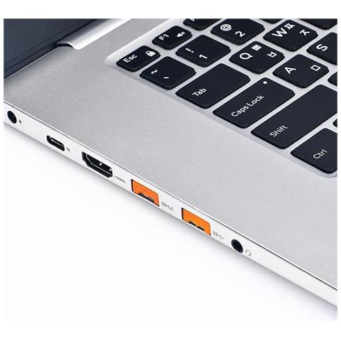 Ul03pkor Clip Sicura Bloccaporte + Chiave Usb Tipo A Arancione 6 Pz - Foto 4