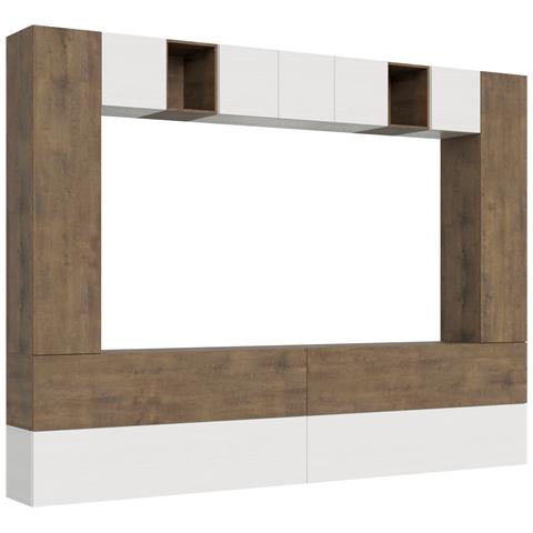 Composizione Parete Soggiorno A105 L.348 H.254 P.39,2 - Foto 3