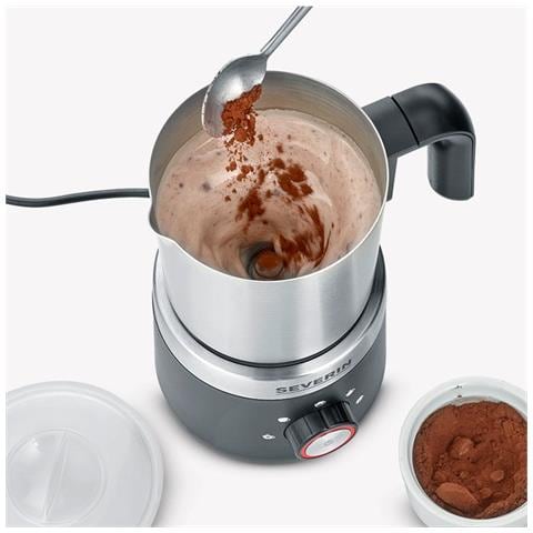 Montalatte Elettrico SM 3588 0.3 L Nero /Acciaio Inossidabile - Foto 2