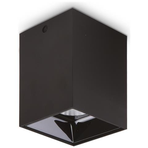 Plafoniera Moderna Nitro Alluminio Nero Led Integrato 25w 3000k Ip20 - Foto 1