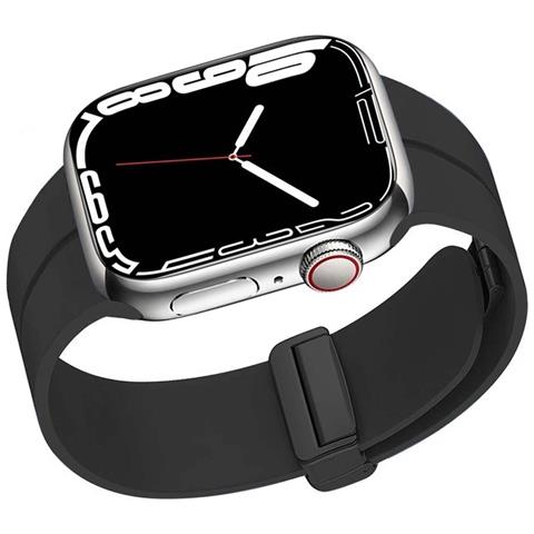 Cinturino Per Apple Watch 38/40/41mm Sport Con Chiusura Magnetica, Nero - Foto 2