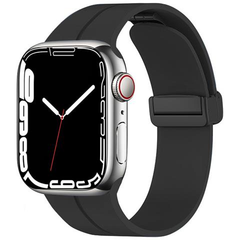 Cinturino Per Apple Watch 38/40/41mm Sport Con Chiusura Magnetica, Nero - Foto 1