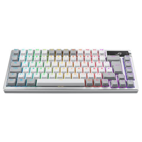 Tastiera USB + RF Wireless + Bluetooth 90MP031A-BKDA11  (Layout Tedesco) Colore Bianco - Foto 3