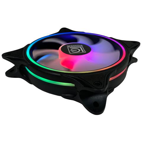 LC-CF-120-ARGB-B sistema di raffreddamento per computer Case per computer Ventilatore 12 cm Nero - Foto 1
