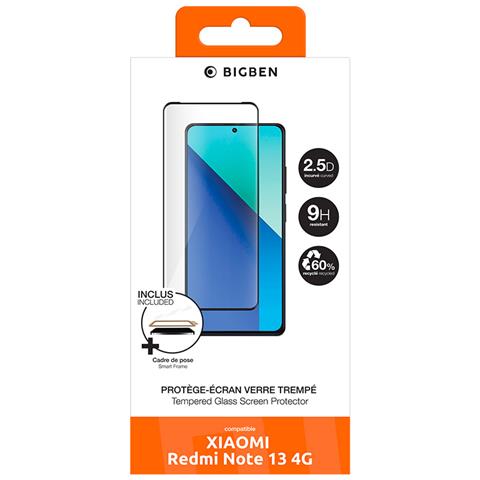 Salvadisplay Per Redmi Note 13 4g Vetro Temperato 2.5d Con Smartframe, Trasparente - Foto 5