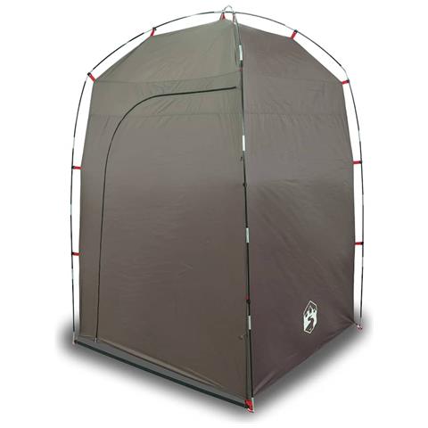 Tenda Da Doccia Marrone Impermeabile - Foto 1