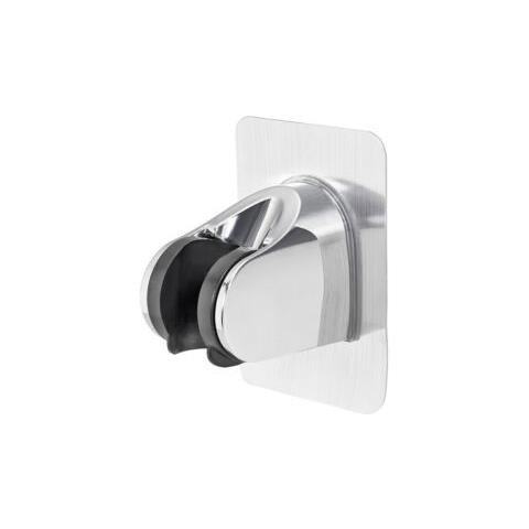 Testa Doccia Supporto Adesivo Regolabile Abs Per Montaggio Mobile Staffa 02042 - Foto 1