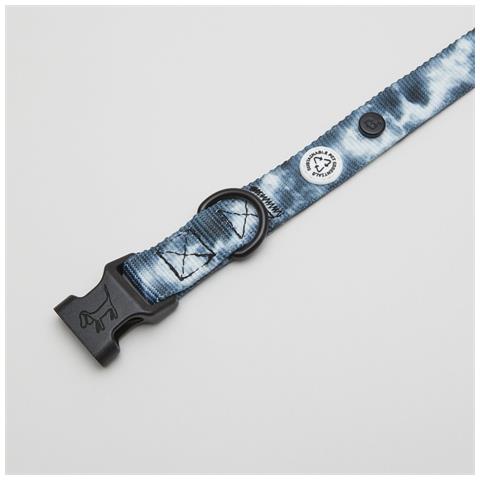 Collare Per Cani Nero Tie-dye - M - Foto 2