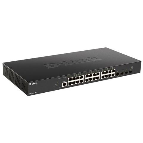 Switch di Rete DXS-1210-28T Gestito L2/L3 24 Porte RJ-45 (100/1000/10000) Colore Nero - Foto 2