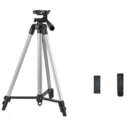 Treppiede Per Fotocamera Con Clip Per Telefono E Borsa Per Il Trasporto Black M - Foto 1