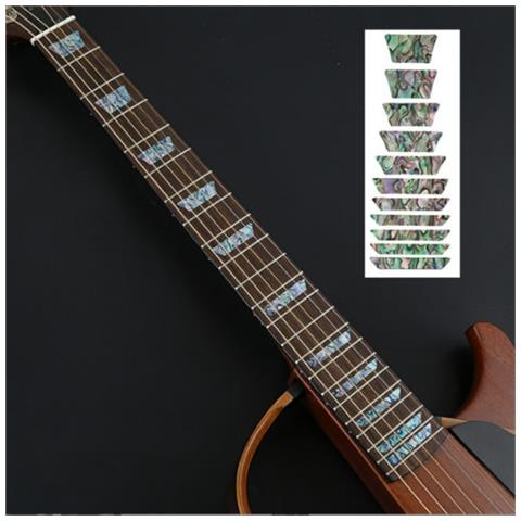 Adesivi Per Intarsio Chitarra - Indicatori Tastiera Per Chitarre Acustiche Ed Elettriche   Model 3 - Foto 1