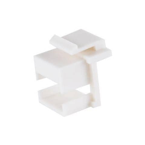 -basic-s--keystone Adattatore Vuoto Rettangolare Bianco 10 Pezzi (bs08-10123) - Foto 1
