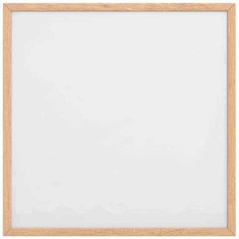 Lavagna Bianca Magnetica Con Cornice In Legno Di Pino 40x40 Cm - Foto 3
