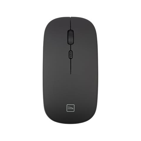 Mouse Wireless 2,4 Ghz E Bluetooth, Nero - Foto 1