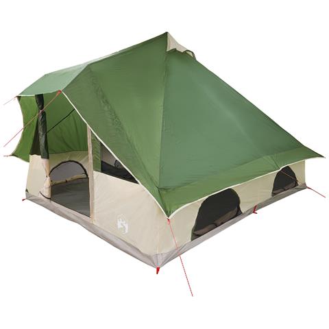 Tenda per Famiglie Tipi Verde Impermeabile per 8 Persone - Foto 1
