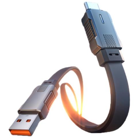 Cavo Di Ricarica Rapida Usb-c A Usb-c - Silicone E Lega Di Zinco, 100 Cm - Foto 1