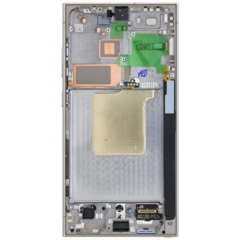 Schermo Completo Amoled Per Galaxy S24 Ultra Service Pack Con Telaio, Grigio - Foto 2