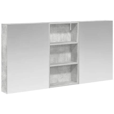 Set di Armadi da Bagno con lo scaffale 3 pcs 140 x 14,5 x 70 cm - Foto 1