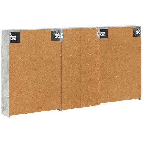 Set di Armadi da Bagno con lo scaffale 3 pcs 140 x 14,5 x 70 cm - Foto 9