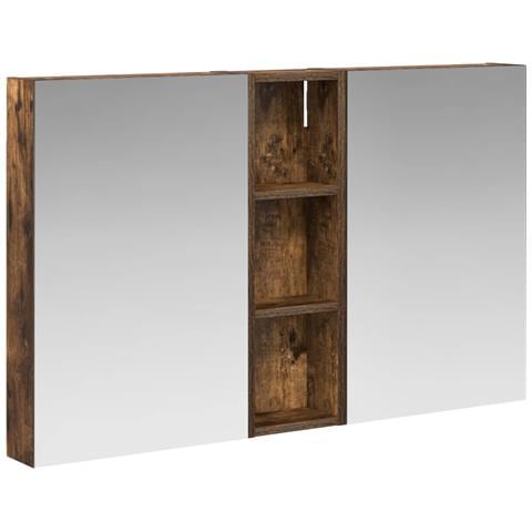 Set di Armadi da Bagno con porta 3 pcs 100 x 10,5 x 60,5 cm - Foto 1