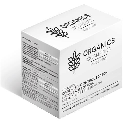 Organics Pharm Dandruff Control Lotion Neem Oil-Tea Tree-Pentavin 6 Fiale da 6 ml - Foto 1