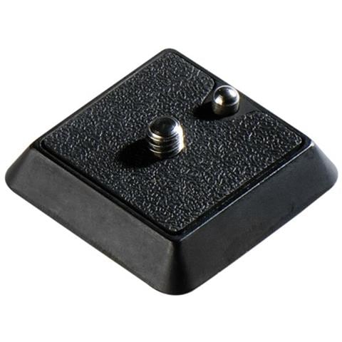 Media Piastra a Sgancio Rapido 42 x 42 x 8 mm Nero 40470 - Foto 2