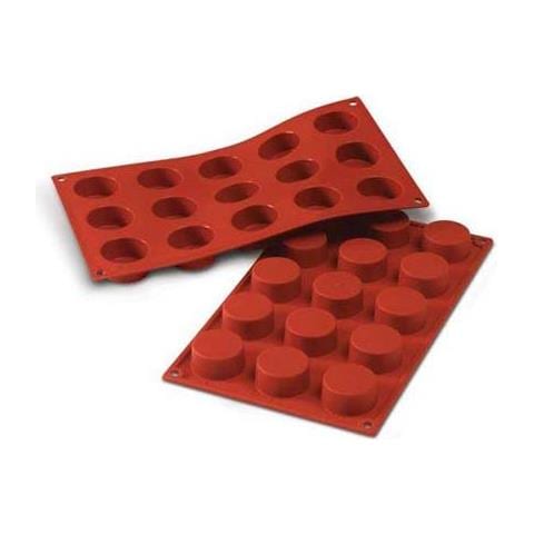 Stampo Petite Fours 15 Cavita 4cm Classic Terracotta Silicone - Foto 1