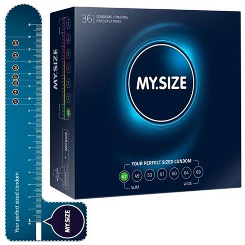 My. Size - Profilattici, 47 mm, 36 - Foto 1